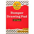 A4 Bumper Drawing Pad: 120 Sheets