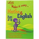 Letts Maths And English: Age 3-5