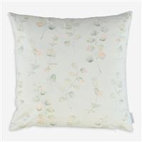 Cream Leaf Patterned Cushion 50x50cm