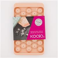 33 Pink Spherical Ice Tray 25x15cm