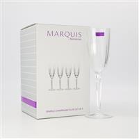 Four Pack Clear Sparkle Wine Set