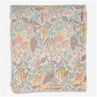 Multicoloured Butterfly Patterned Throw 152x178cm