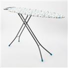 White & Teal Ironing Board 137x160cm
