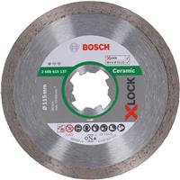 Bosch Tile & Porcelain Diamond Blade 115 x 22.23mm X-LOCK Metal