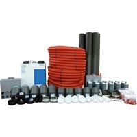 Airflow MVHR Entro-V Kit DV130 in White Steel