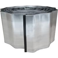 Apollo Galvanised Lawn Edge 5m x 16cm Galvanised Steel