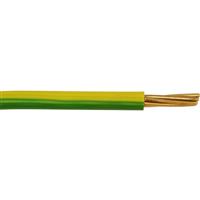 Pitacs Conduit Cable (6491X) 16mm2 G/Y Earth Drum (25m) in Green/Yellow