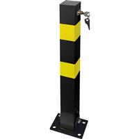 Streetwize Accessories Heavy Duty Folding Parking Post (H) 700 x (W) 70 x (D) 70mm