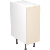 Kitchen Kit Flatpack J-Pull Kitchen Cabinet Base Unit Super Gloss 300mm in Cashmere MFC