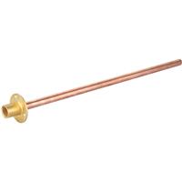 Made4Trade Wall Plate & Tube 15mm x 350mm in Copper Brass