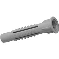 Unbranded Universal Plug 8 x 50mm (25 Pack) in Grey