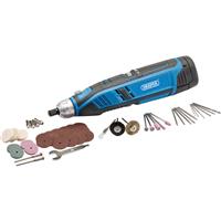 Draper 12V Rotary Multi-Tool Kit (50 piece) 1 x 1.5Ah Plastic