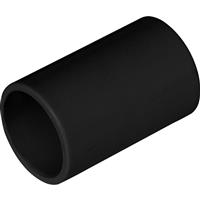 Aquaflow Solvent Weld Overflow Straight Coupling 21.5mm in Black