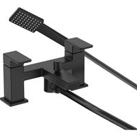 Bristan Cobalt Taps Bath Shower Mixer in Black Brass