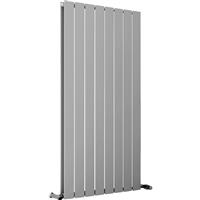 Ximax Oxford Duo Designer Radiator 1200 x 595mm 4027Btu in Silver Steel