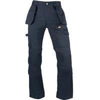 Dickies Men's Redhawk Pro Trousers Blue 34R in Navy Cotton/Polyester