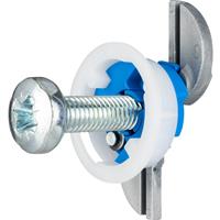 GripIt Plasterboard Fixings 25mm (25 Pack) in Blue Plastic