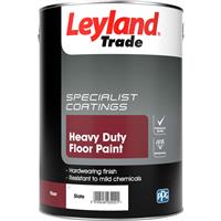 Leyland Trade Floor Paint 5L Slate in Grey Resin
