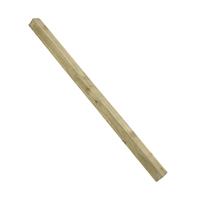 Forest Garden Green Fence Post 5ft (4 Pack) in Natural Timber