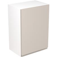 Kitchen Kit Flatpack J-Pull Kitchen Cabinet Wall Unit Ultra Matt 500mm in Light Grey MFC