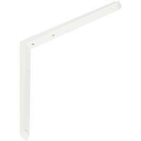 Rothley Mitred Bracket 250 x 250mm in White Steel