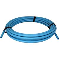 Aquaflow MDPE Pipe 20mm x 25m in Blue