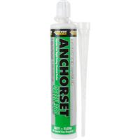 Everbuild Anchorset Green 300 Chemical Anchor 300ml in Grey