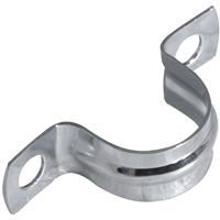 Unbranded Saddle Clip Plated 22mm (10 Pack) in Chrome Copper