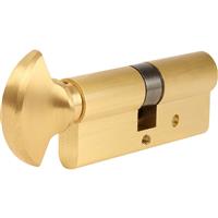 ERA 1 Star 6 Pin Euro Thumbturn Cylinder 35-35mm in Brass