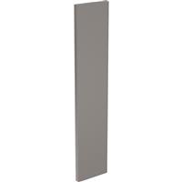 Kitchen Kit Flatpack J-Pull Kitchen Cabinet Filler Super Gloss 715x146mm in Dust Grey Mdf