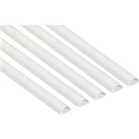 D Line Trade D-Line Micro+ Cable Trunking Trade Pack 3m 20 x 10mm (5 Pack)