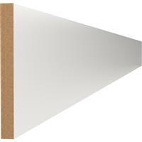 Kitchen Kit Flatpack J-Pull Plinth Ultra Matt 2745mm in White Mdf