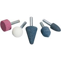 Draper Mounted Grinding Point Set (5 Piece) Aluminium