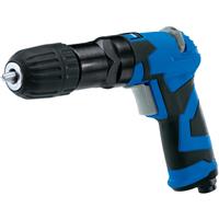 Draper Reversible Keyless Chuck Air Drill 3/8 in Blue