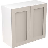 Kitchen Kit Flatpack Shaker Kitchen Cabinet Wall Unit Ultra Matt 800mm in Light Grey MFC