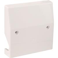 JG Speedfit Radiator Outlet Plate in White Rubber/Steel