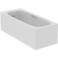 Ideal Standard i. life Single Ended Water Saving Bath 1700mm x 700mm With Hand Grips No Tap Holes in White Acrylic