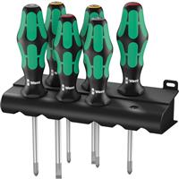 Wera Kraftform Plus Lasertip Screwdriver Set (6 Piece) Steel