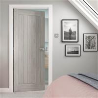 JB Kind Colorado Laminate Internal Door 35 x 1981 x 838mm in Grey