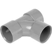 Aquaflow Solvent Weld Tee 32mm in Grey