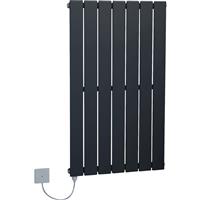 Ximax Oxford Electric Designer Radiator 900 x 520mm 1023 BTU 300W in Anthracite Steel