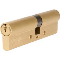 ERA 1 Star 6 Pin Double Euro Cylinder 45-55mm in Brass