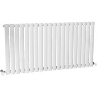 Ximax Bristol Designer Radiator 600 x 1164mm 3375Btu Single in White Steel