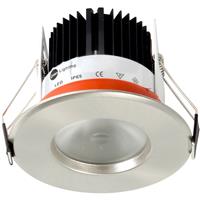 D-Lux LED IP65 4.65W Fire Rated Downlight 477lm in Brushed Aluminium