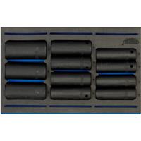 Draper Impact Socket Set in 1/4 Drawer EVA Insert Tray