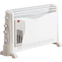 Daewoo Turbo Convector Heater & Timer 2kW in White