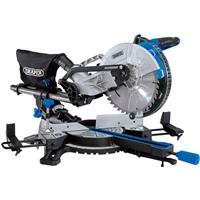 Draper 255mm Sliding Compound Mitre Saw 230V Aluminium
