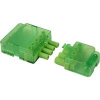 Greenbrook Electrical Greenbrook Lighting Connector 20A 4 Pole in Green Polycarbonate