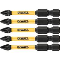 DeWalt Impact Rated Torsion Bit PH1 (5 Pack) in Black
