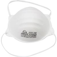 Unbranded FFP1 Moulded Disposable Face Mask (2 Pack) Latex